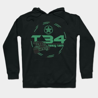 T34 US heavy tank Hoodie